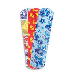 10859 0.75 X 3 In. Justic League Adhesive Dc Super Hero Girls Sterile Bandages