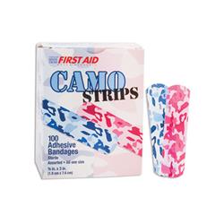 16700 0.75 X 3 In. Designer Adhesive Sterile Bandages, Camouflage