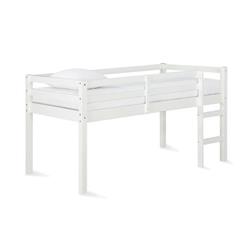 Da8377 Milton Twin Size Loft Bed, White - 43 X 78.75 X 41.75 In.