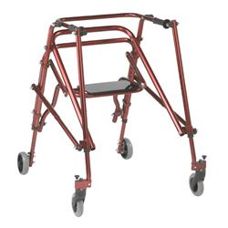 Ka4200s-2gcr Nimbo 2g Lightweight Posterior Walker With Seat, Castle Red - Large