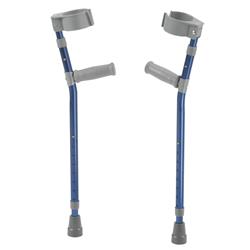 Fc100-2gb Pediatric Forearm Crutches, Knight Blue Pair - Small