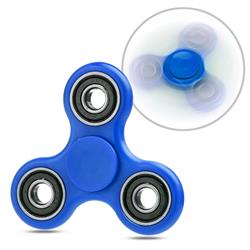 Oafgs-tri-bl Tri-spinner Spinner Toy Stress Reducer - Blue