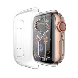 Caiwatchs444-cl 44 Mm Crystal Pc Hard Case For Iwatch Series 4 - Clear