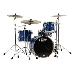 UPC 647139374758 product image for PDP PDCM2014BL Blue Sparkle - Chrome Hardware Kit Drums 4 Piece | upcitemdb.com