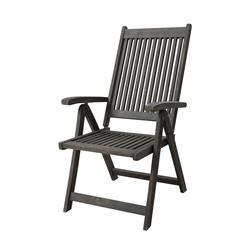 Outdoor Patio Hand-scraped Wood 5-position Reclining Chair - V1803