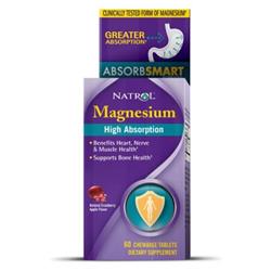 1730779 Absorption Magnesium Chewable Tablets, 60 Count