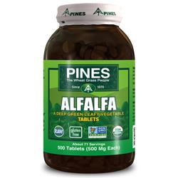 1580315 Alfalfa Organic Tablets - 500 Tablets
