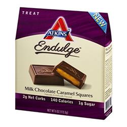 1583616 5 Oz Endulge Pieces - Milk Chocolate Caramel Squares