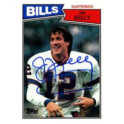 UPC 809418003678 product image for Steiner Sports KELLCDS000000 Jim Kelly Signed 1987 Topps Rookie Card | upcitemdb.com
