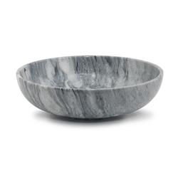 Bw30-cg 16 In. Laurus Bowl, Cloud Gray Marble
