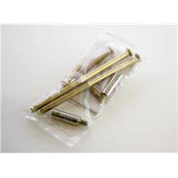 Polished Brass Handle Set Thick Door Kit