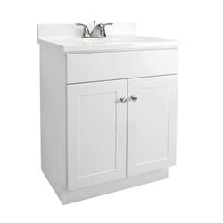 541615 2 Door Vanity Cabinet Combo, White