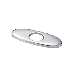 547844 5.6 In. Deck Plate - Polished Chrome