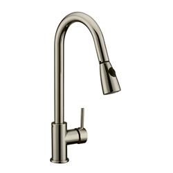 547851 Eastport Single Handle Pull Down Kitchen Faucet - Satin Nickel
