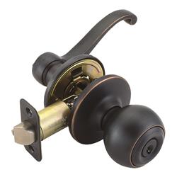 Pro Scroll-ball Entry Lever, Oil Rubbed Bronze