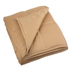 Z02281 10 Lbs Weighted Blanket, Taupe - 41 X 60 In.