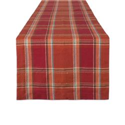 UPC 072456108814 product image for Design Imports CAMZ10881 14 x 72 in. Autumn Spice Plaid Table Runner | upcitemdb.com