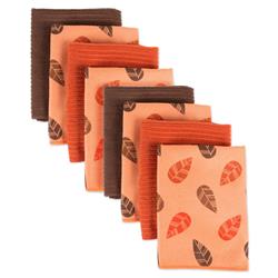 Design Imports Camz10841 Great Pumpkin Microfiber Kitchen Towel - Set Of 8