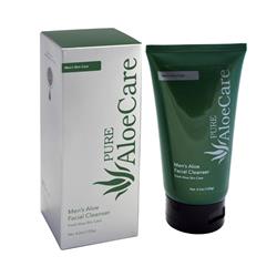 Design Imports Z01455-fnsku Pure Aloecare Mens Organic Aloe Facial Cleanser