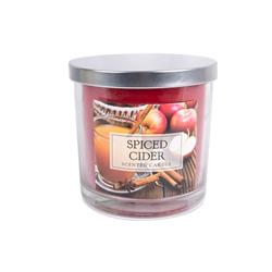 Design Imports Z01477 3 Wick Spiced Cider Scented Candle