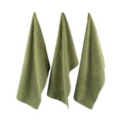 UPC 761450703230 product image for Design Imports 70323A Leaf Green Microfiber Dishtowel & Dishcloth - Set of 8 | upcitemdb.com