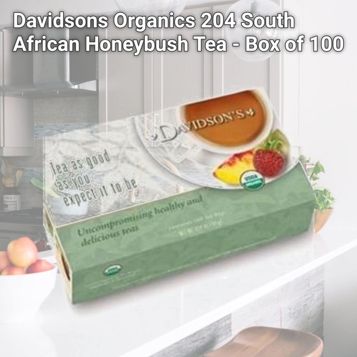 Picture of Davidsons Organics 204 South African Honeybush Tea - Box of 100