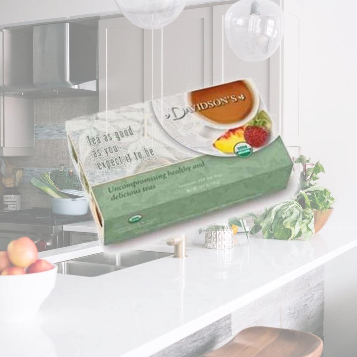 Picture of Davidsons Organics 209 Early Grey Green Tea - Box of 100