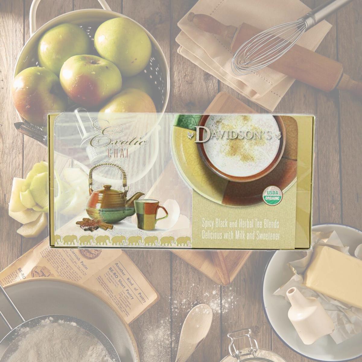 Picture of Davidsons Organics 1122 Single Serve Classic Chai Tea - 100 Count