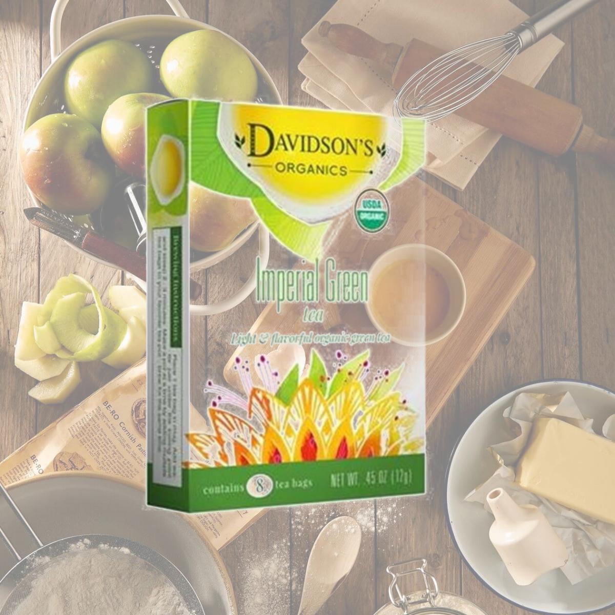 Picture of Davidsons Organics 1633 Single Serve Imperial Green Tea - 100 Count