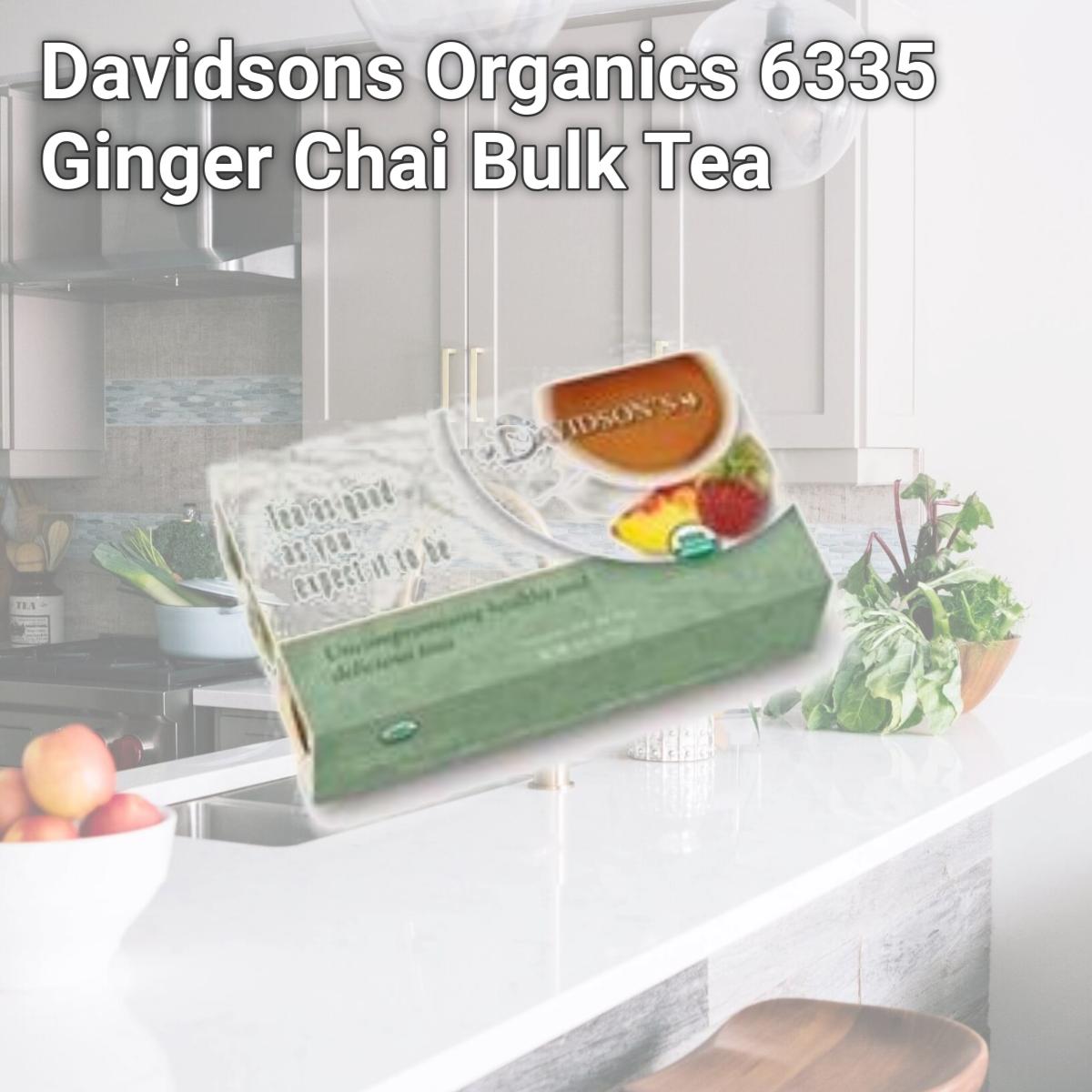 Picture of Davidsons Organics 6335 Ginger Chai Bulk Tea