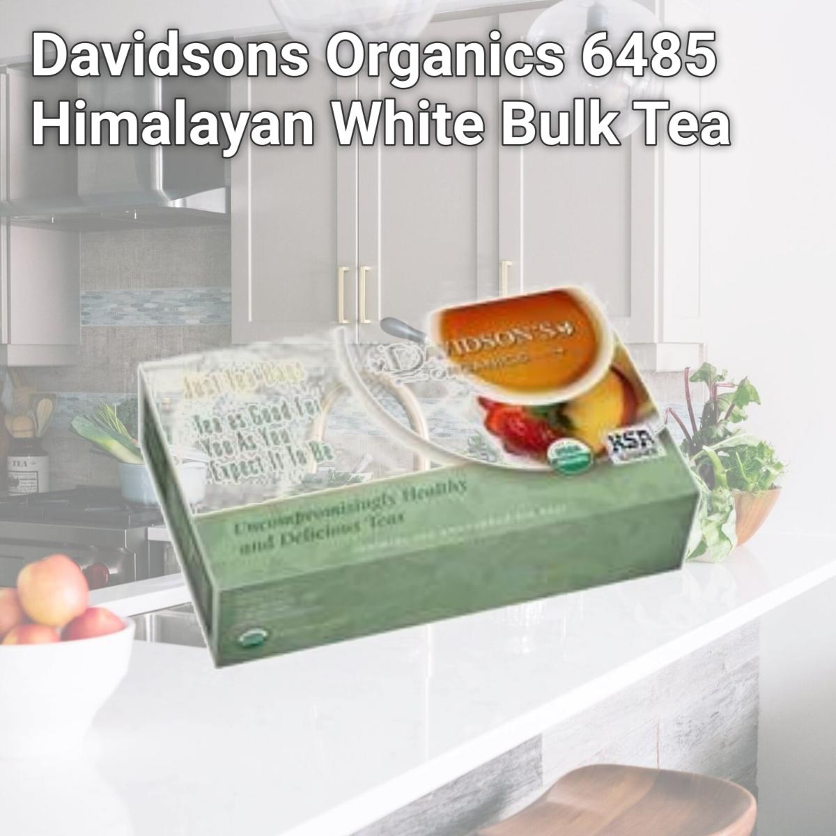 Picture of Davidsons Organics 6485 Himalayan White Bulk Tea