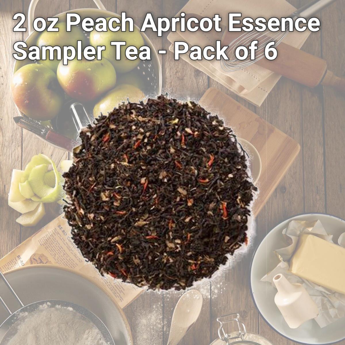 Picture of Davidsons Organics 7358 2 oz Peach Apricot Essence Sampler Tea - Pack of 6