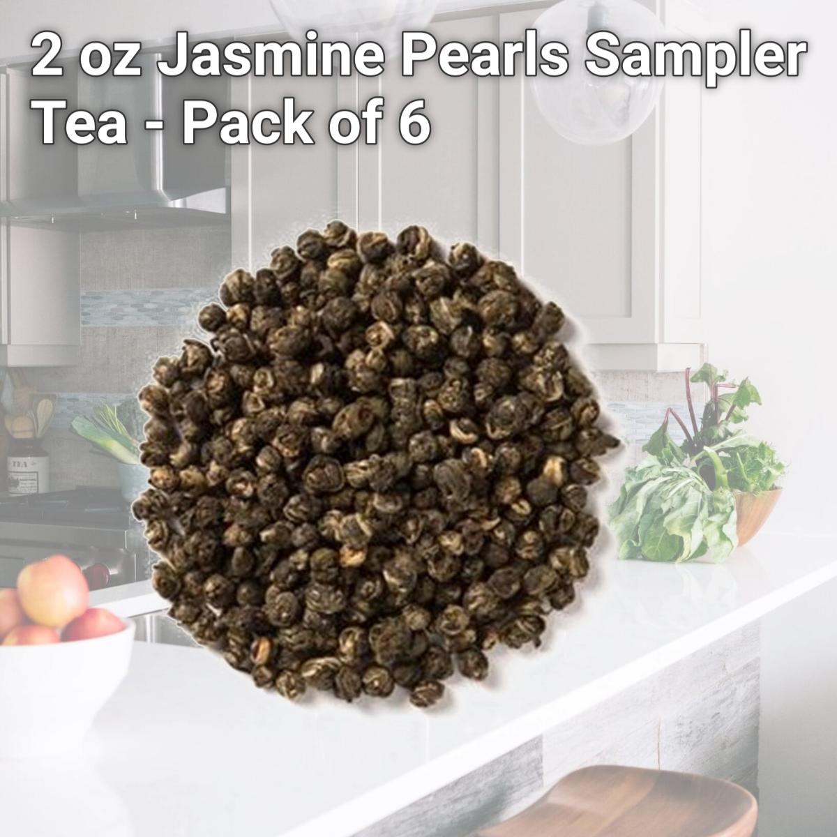 Picture of Davidsons Organics 7422 2 oz Jasmine Pearls Sampler Tea - Pack of 6