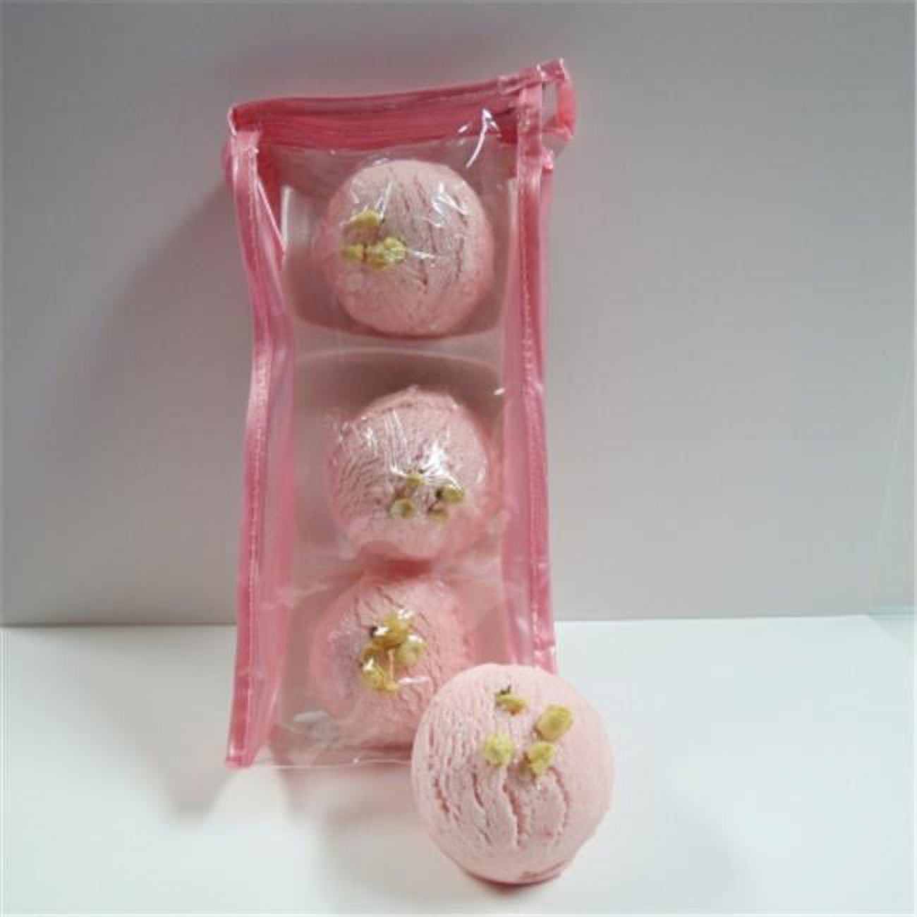 Deadsea-bbtal01 Cherry Almond Bubble Bath Truffles - Pack Of 3