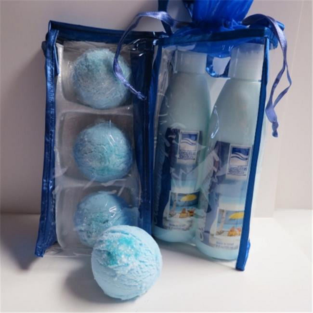 Deadsea-bbcow02 3 Pack Ocean Waves Bubble Bath Truffles, 2 Pack 8 Oz Ocean Therapy Hand & Body Massage Lotion