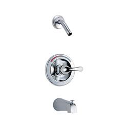 T13491-lhd Monitor 13 Series Tub & Shower Trim - Less Head Valve & Showerhead Sold Separately