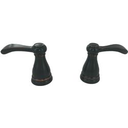 Rp47831ob Oil Rubbed Bronze Two Metal Lever Handle Kit With Set Screws