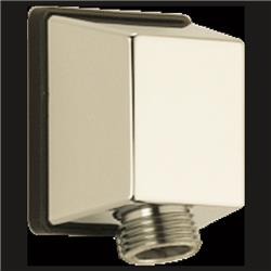 50570-pn Polished Nickel Square Wall Elbow For Hand Shower