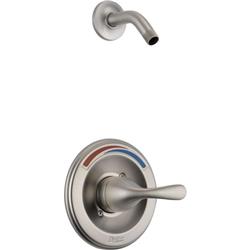 T13291-sslhd Stainless Steel Monitor 13 Series Shower Trim - Less Head Valve & Showerhead Sold Separately