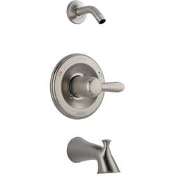 T14438-sslhd Stainless Steel Monitor 14 Series Tub & Shower Trim - Less Head Valve & Showerhead Sold Separately