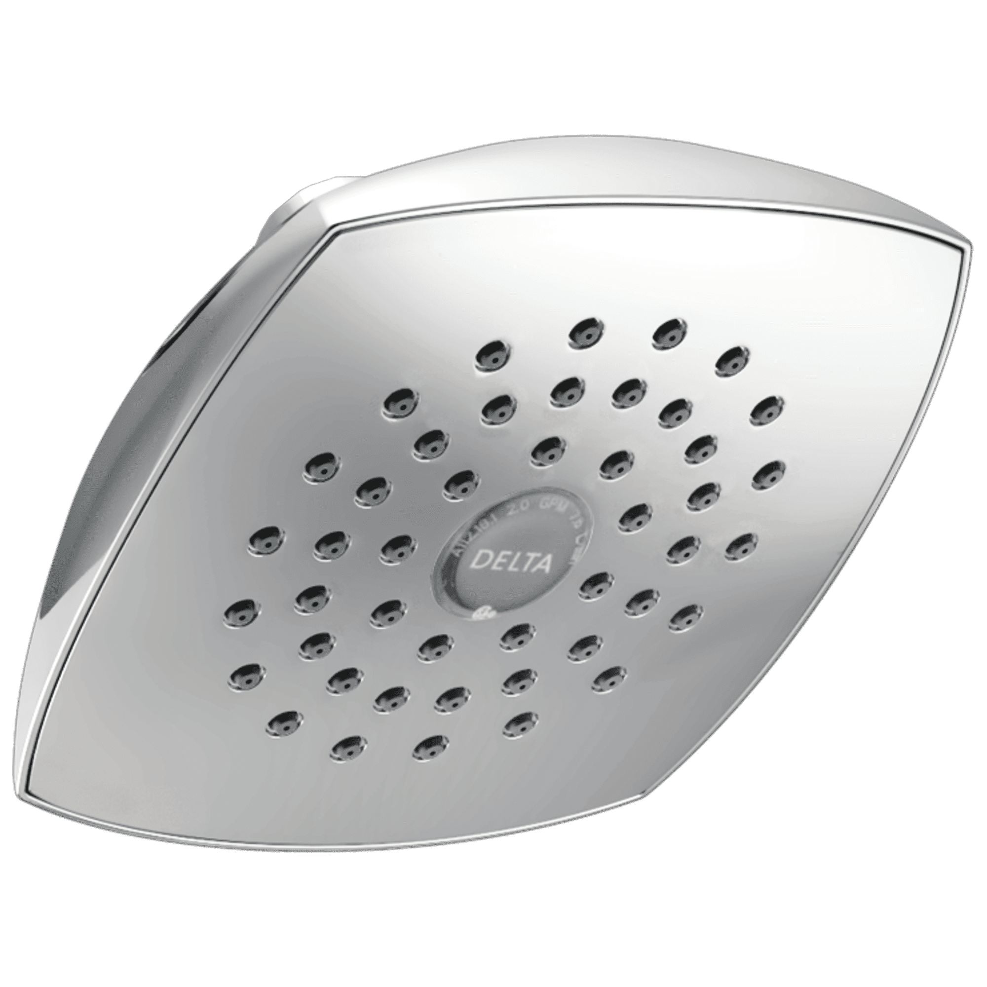 Rp64859 Chrome Raincan Single-setting Touch-clean Shower Head