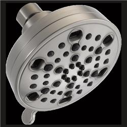 52638-ss20-pk Stainless Steel H2okinetic 5-setting Contemporary Shower Head
