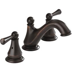 35999lf-rb Venetian Bronze Two Handle Widespread Lavatory Faucet
