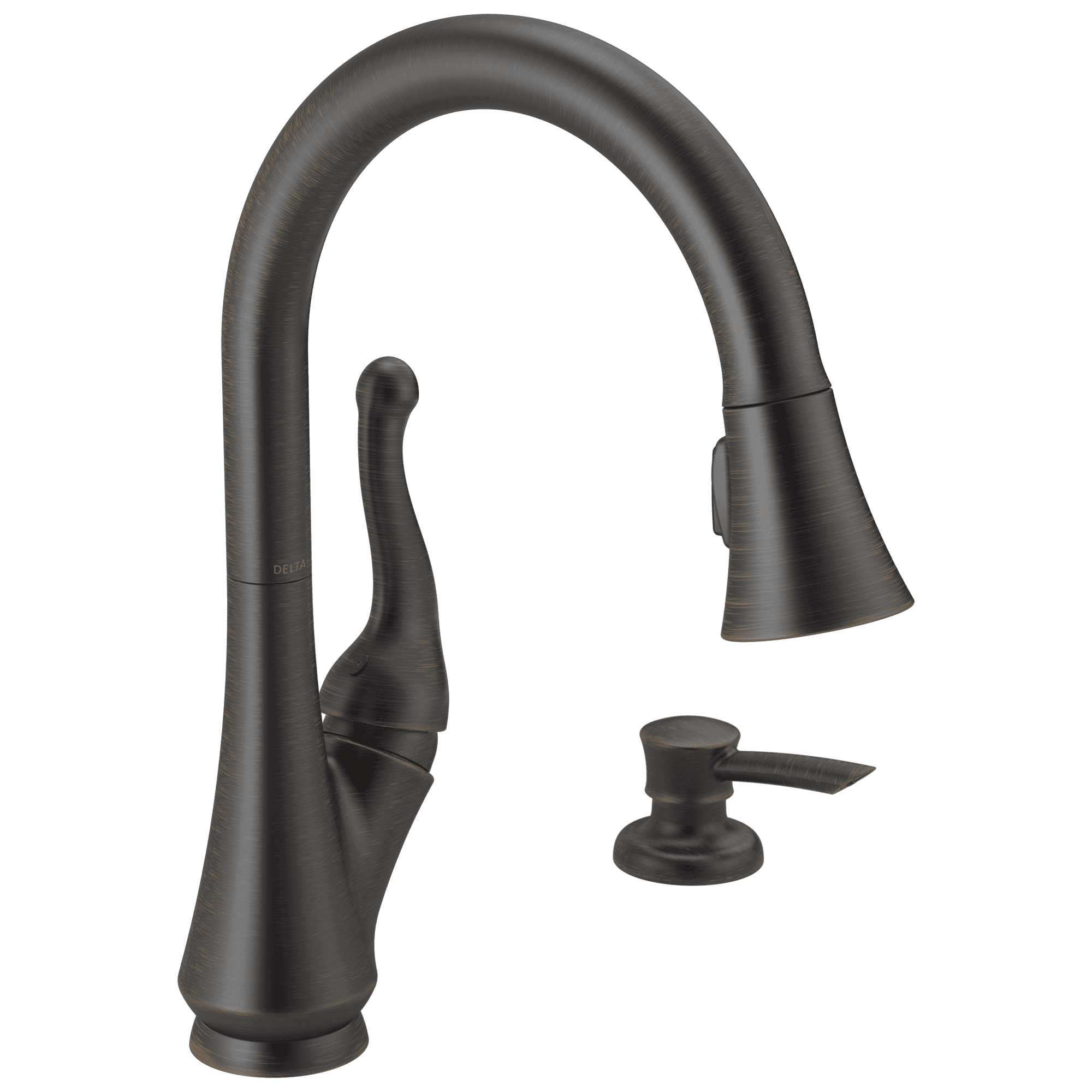 16968-rbsd-dst Venetian Bronze Single Handle Pull-down Kitchen Faucet With Soap Dispenser