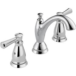 Linden Chrome Two Handle Widespread Lavatory Faucet