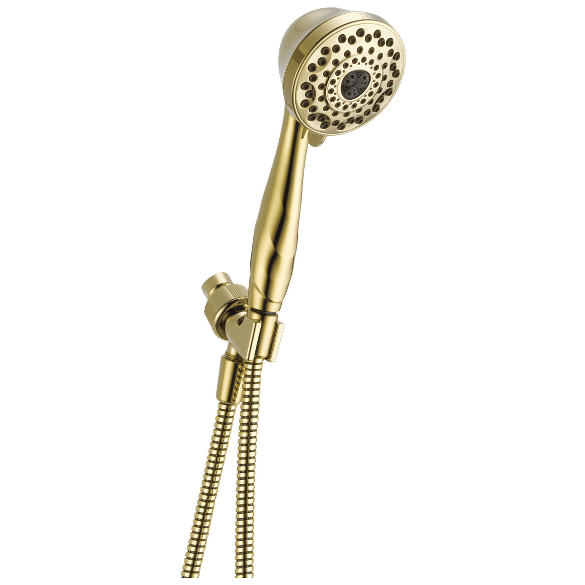 59346-pb-pk Polished Brass 7-setting Shower Arm Mount Hand Shower