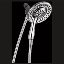 58465-pk Chrome In2ition 4 Settingtwo In One Multi Function Shower Head & Handshower