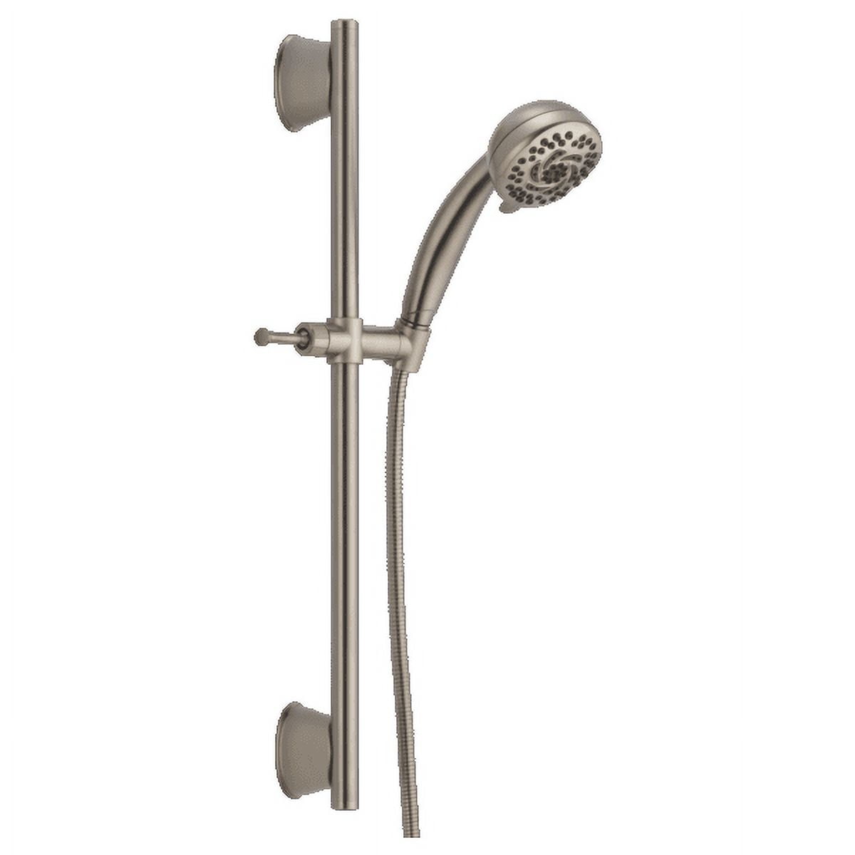 51599-ssds Brilliance Stainless Universal Touch Clean Slide Bar With Multi Function Handshower
