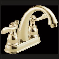 B2596lf-pb Double Handle Centerset Lavatory Faucet