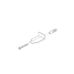 Rp64237 Chrome Mounting Hardware Contemporary